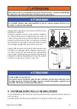 Preview for 47 page of Corghi A 222 Operator'S Manual