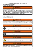 Preview for 108 page of Corghi A 222 Operator'S Manual