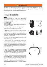 Preview for 236 page of Corghi A 222 Operator'S Manual