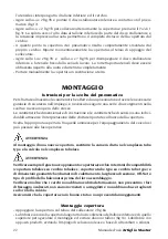 Preview for 22 page of Corghi Artiglio Master 26 MI Operator'S Manual