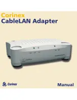 Corinex CableLAN Adapter Manual preview