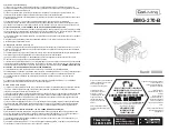 Preview for 1 page of CorLiving BMG-270-B Quick Start Manual