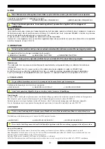 Preview for 23 page of Cormach CM 550 Use And Maintenance Manual