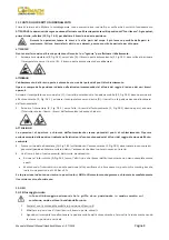 Preview for 14 page of Cormach FT 26S Use And Maintenance Manual