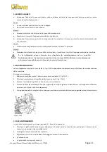 Preview for 30 page of Cormach FT 26S Use And Maintenance Manual