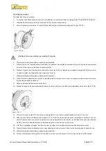 Preview for 76 page of Cormach FT 26S Use And Maintenance Manual