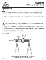 Preview for 3 page of Cornwell Tools CSE1500 Operating Manual