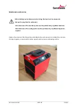 Preview for 25 page of CorroVenta K3 ES HP User Manual