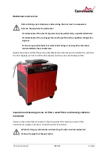 Preview for 14 page of CorroVenta K3 HP User Manual