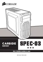 Preview for 1 page of Corsair Carbide Series SPEC-03 Installation Manual