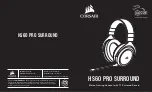 Preview for 1 page of Corsair HS60 PRO SURROUND Manual