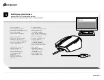 Preview for 4 page of Corsair Raptor M40 Quick Start Manual