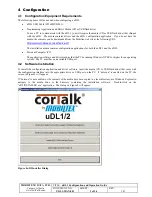 Preview for 9 page of Cortalk uDL1 Configuration & Operation Manual