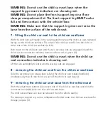 Preview for 6 page of Cosatto isofix User Manual