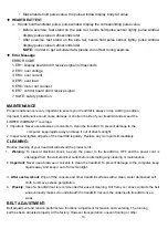 Preview for 16 page of Cosco Fitness AC700 Manual