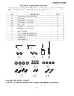 Preview for 9 page of Cosco Fitness SX-1122 Manual