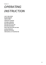 Preview for 37 page of Cosen SVT-6070H Instruction Manual