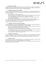 Preview for 7 page of Cosi Cosidrum 100 User And Installation Instructions Manual