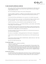 Preview for 18 page of Cosi Cosidrum 100 User And Installation Instructions Manual