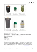 Preview for 40 page of Cosi Cosidrum 100 User And Installation Instructions Manual