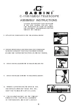 Preview for 6 page of Cosmo CASSINI C-1100102EQ1 Operating Instructions Manual