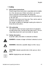 Preview for 17 page of Cosmo Cosmo CPZ Installation And Operating Instructions Manual