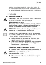 Preview for 45 page of Cosmo Cosmo CPZ Installation And Operating Instructions Manual