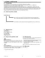 Preview for 5 page of COSMOGAS MYDENS 60 Installation, Use And Maintenance Manual