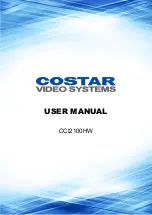 Preview for 1 page of Costar Video Systems CCI2100HW User Manual