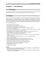 Preview for 7 page of Costar CR1000INT User Manual