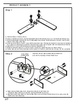 Preview for 3 page of Costway 14907563 User Manual