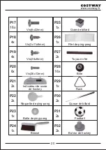 Preview for 20 page of Costway 38915260 User Manual