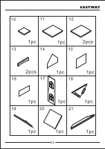 Preview for 5 page of Costway 59217680 User Manual