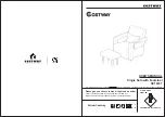 Costway HV10107 User Manual preview