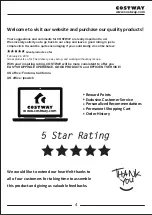 Preview for 3 page of Costway HW61424 User Manual