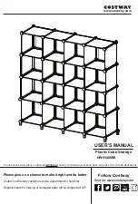 Preview for 1 page of Costway HW65480BK User Manual