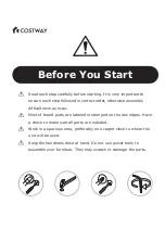 Preview for 2 page of Costway HW67695 User Manual