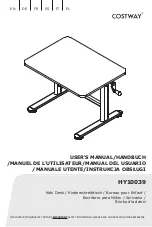 Costway HY10039 User Manual preview