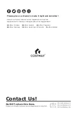 Costway JB10002 User Manual preview