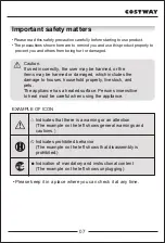 Preview for 7 page of Costway JL10007WL User Manual