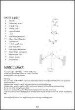 Preview for 2 page of Costway SP37205 User Manual