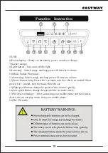 Preview for 20 page of Costway TQ10042 User Manual