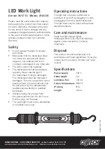 Preview for 1 page of Cotech JF4011G Operating Instructions