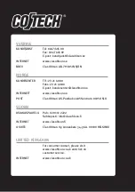 Preview for 40 page of Cotech PLCT0301 Original Instructions Manual