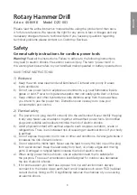 Preview for 3 page of Cotech RHD 18 Original Instructions Manual