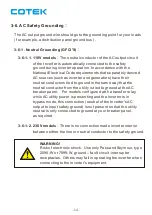 Preview for 14 page of Cotek SE350 series User Manual