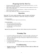 Preview for 7 page of CountyLine L214-335001 Owner'S Manual