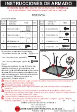 Preview for 3 page of Courtyard Creations TGS20CW Assembly Instructions