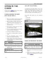 Preview for 55 page of COVANA OASIS COVER Owner'S Manual