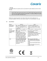 Preview for 15 page of Covaris AFA ultraCUBE User Manual